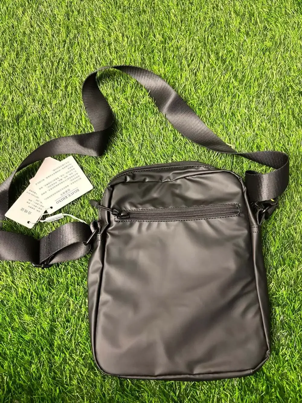 Bojue Rhino Black Waterproof Crossbody Shoulder Bag